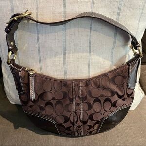 Coach Brown Shoulder Bag
